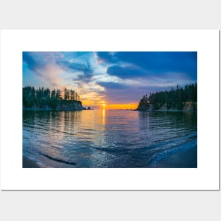 Sunset Bay State Park Posters and Art